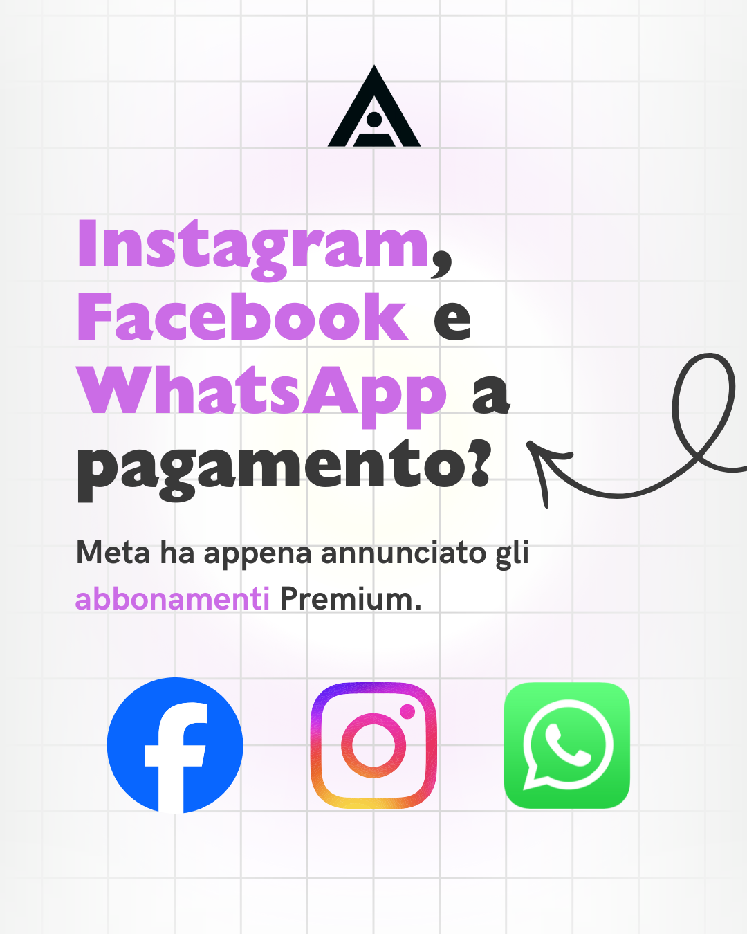Instagram Facebook e WhatsApp a pagamento - Meta annuncia abbonamenti Premium 2026 con funzioni esclusive per le tre piattaforme social più usate al mondo